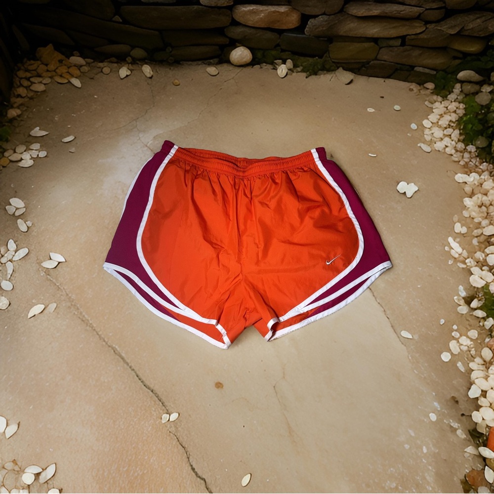 Nike tempo running shorts with brief lined. Size medium